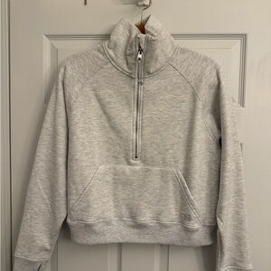 Gray Women's Quarter-Zip Sweatshirt NWT